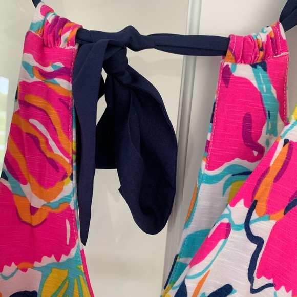 Barely worn Lily Pulitzer v-neck maxi dress, XS - Picture 9 of 10